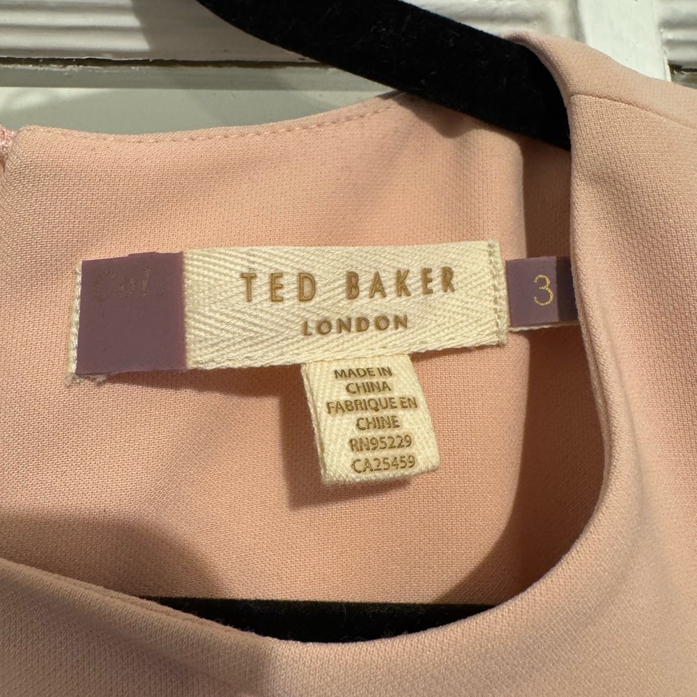 Ted Baker Colorblock Pattern Mini Dress - Picture 4 of 8